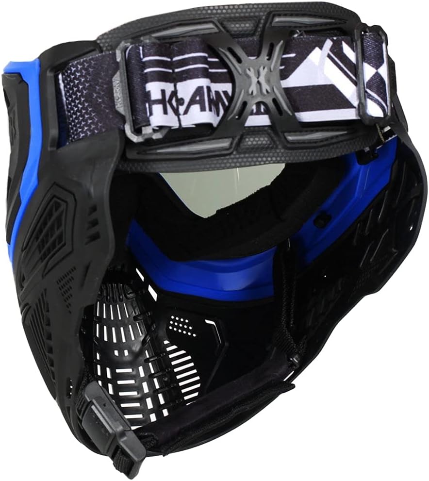 HK Army SLR Face Mask with Thermal Anti Fog HD Paintball and Airsoft - Sapphire