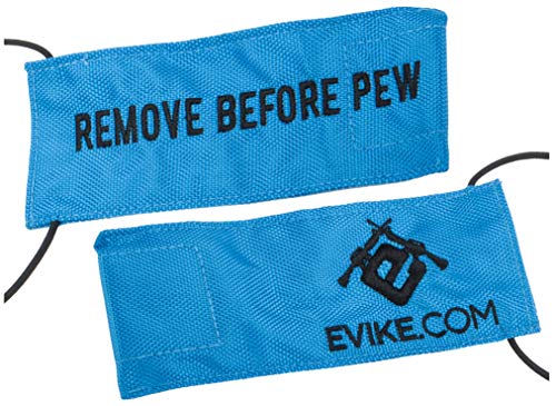 Evike Airsoft - Tactical Airsoft Barrel Cover w/Bungee Cord - Remove Before Pew