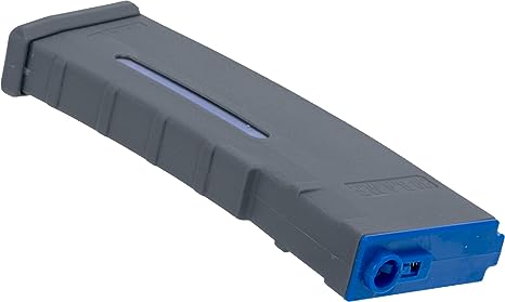 Evike BAMF 190rd Polymer Mid-Cap Airsoft Mag M4 / M16 AEG Rifles Gray+Blue / 1