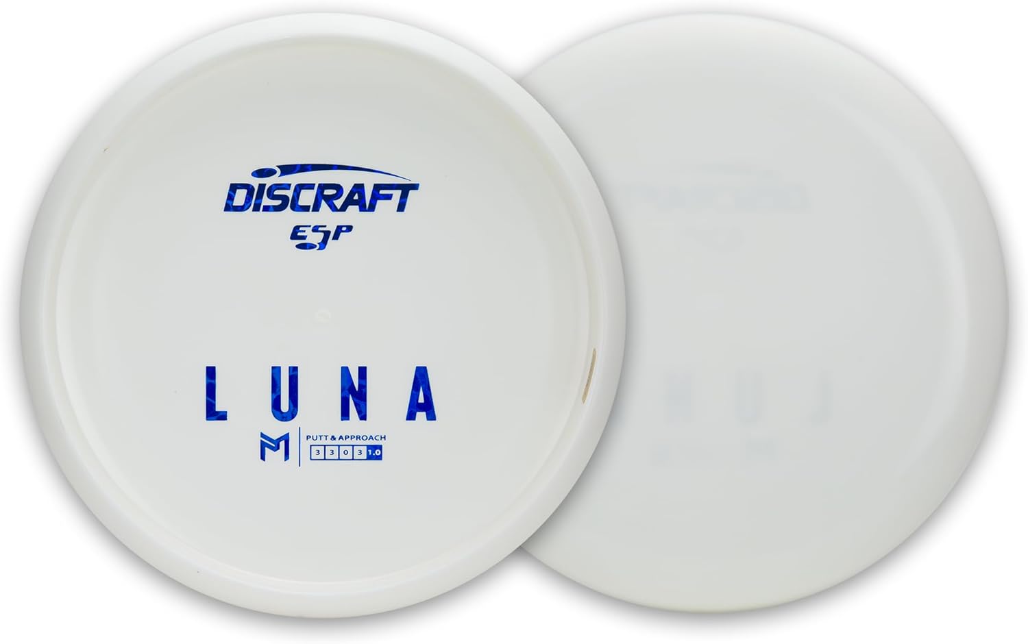 Discraft Paul McBeth Bottom Stamp White ESP Luna Putter 173-174 grams