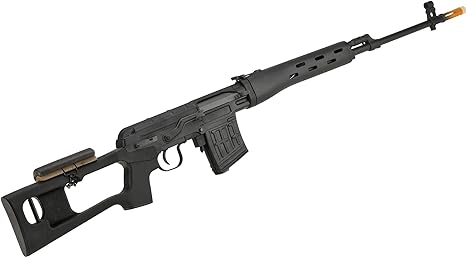 Evike A&K SVD Dragunov Airsoft AEG Sniper Rifle w/Metal Gearbox