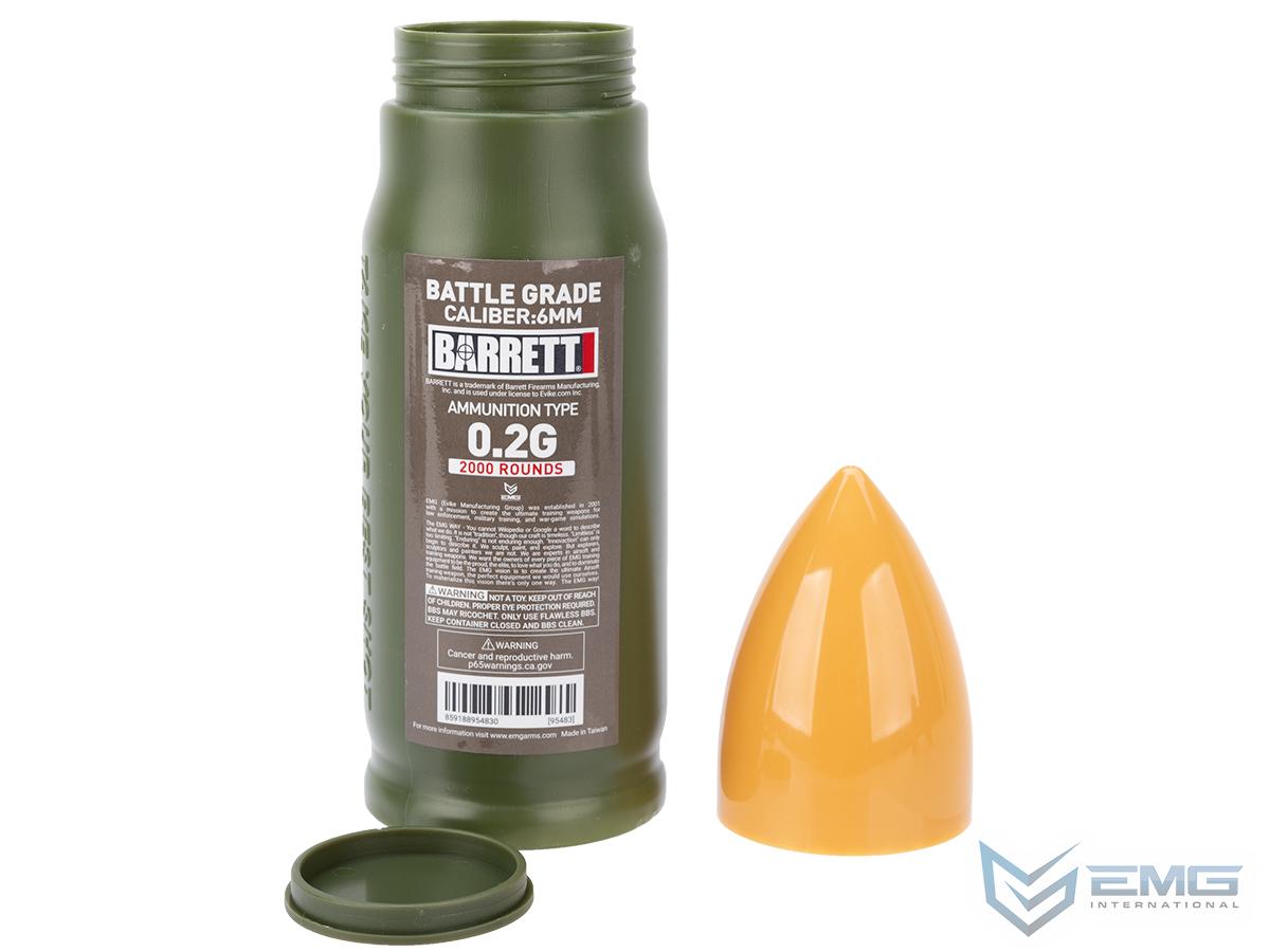 EMG Barrett Licensed Battle Grade 6mm Airsoft BBs (Type: 0.25g / 5000rd)