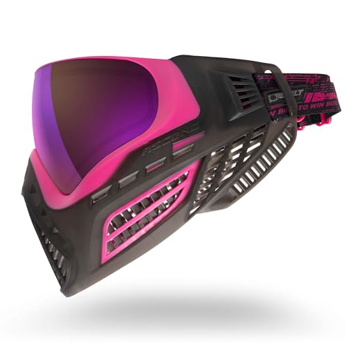 Virtue VIO Ascend SE Thermal Paintball Goggles/Masks (Black Pink)