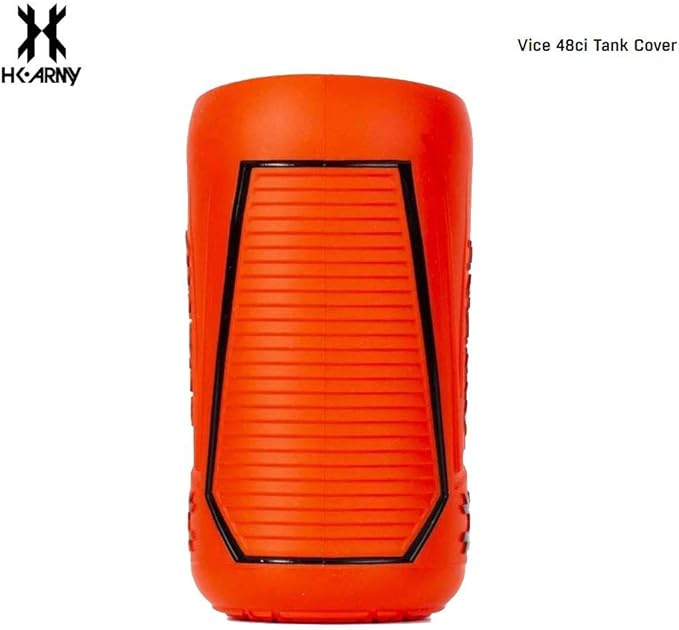 HK Army 48/3000 Vice Paintball Tank Cover - Red/Black