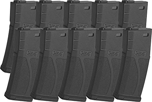 Evike Airsoft - Blue Box 140rd Polymer Midcap Magazine for M4 / M16 Series Airsoft AEG Rifles