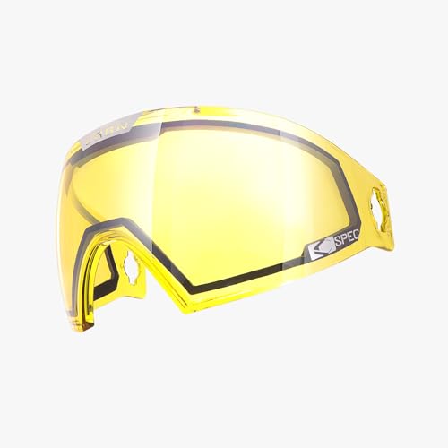 CRBN Paintball Zero Goggle Lowlight Lens [ Compatible with Zero Goggle] [ Yellow - Clear Mirror ]