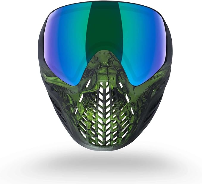 Virtue VIO Ascend Thermal Paintball Goggles/Masks (Acid Skull LE), Adjustable