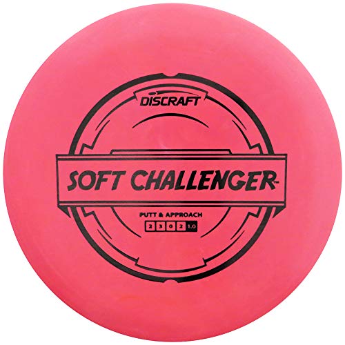 Discraft Putter Line Soft Challenger Putt and Approach Golf Disc - 160-166g