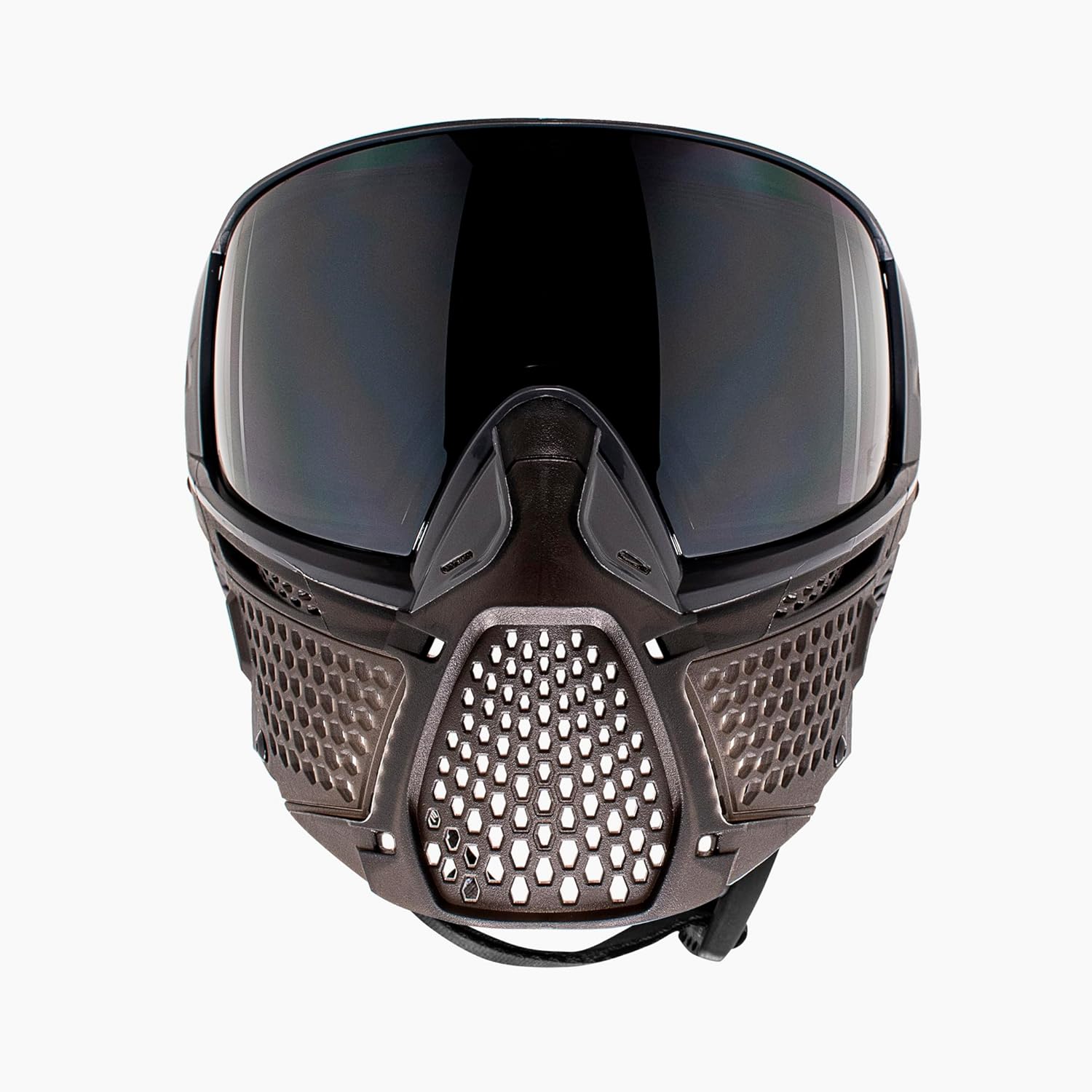 CRBN Paintball Zero Pro Goggle [Two Lens+Visor+Case ] (Graphite, Less Coverage)