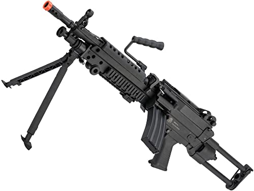 Evike Airsoft FN Licensed M249 para Featherweight Airsoft Machine Gun Standard