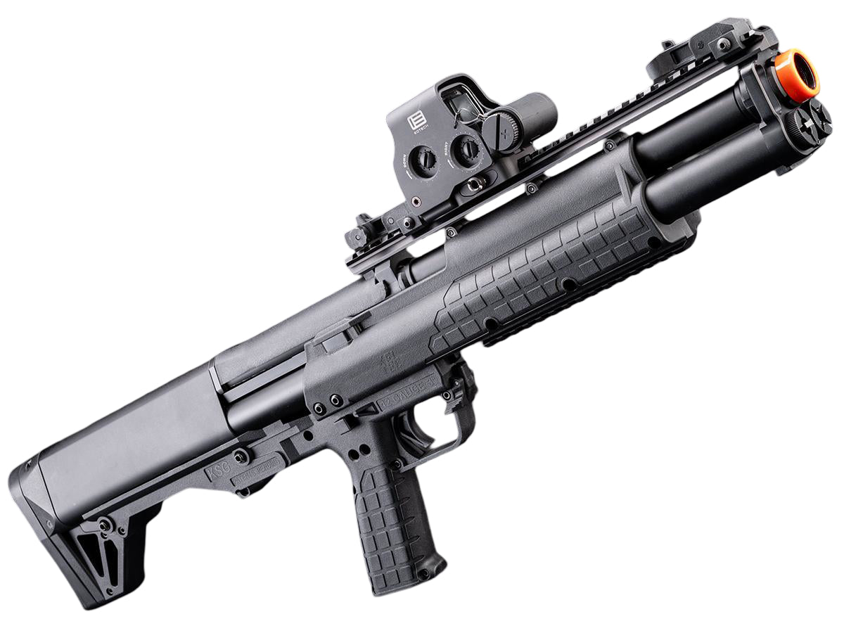 EMG x KelTec Licensed KSG Gas Power Multi-Shot Airsoft Shotgun (Color: Black)