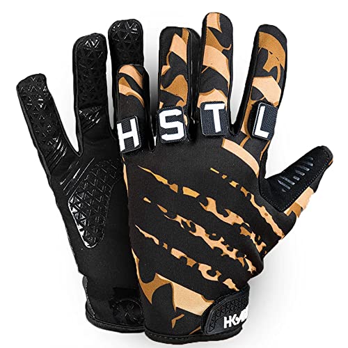 HK Army Freeline Knucklez Customizable Paintball Gloves - Leopard King - Small