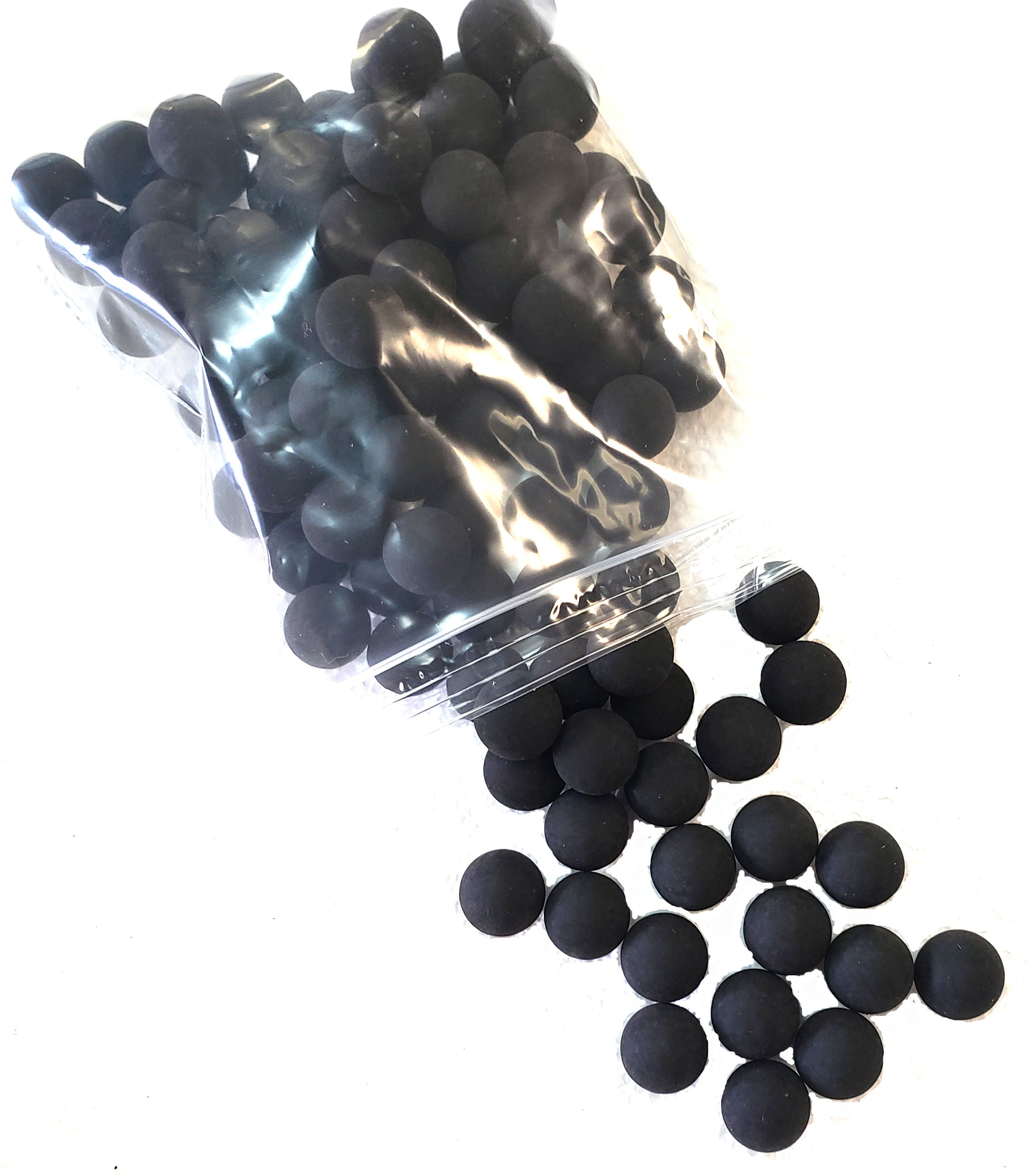 3Skull .43, .50, or .68 Cal Reusable Training Rubber Balls for Paintball Guns