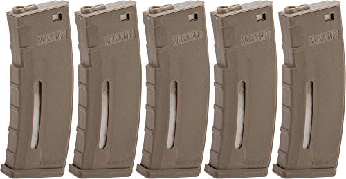 Evike BAMF 30rd Polymer MilSim Mag M4 / M16 Series Airsoft AEG Rifles Tan/5