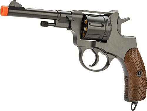 Evike Airsoft - WinGun Nagant M1895 Airsoft CO2 Revolver