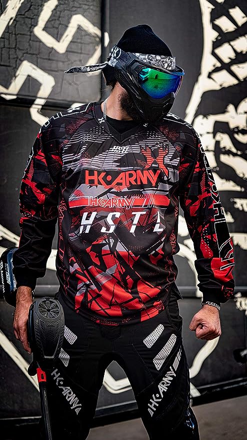 HK Army HSTL Paintball Jersey – Lava Medium