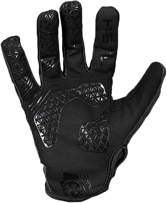 HK Army Freeline Knucklez Customizable Paintball Gloves - Blackout - Large