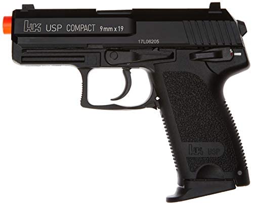 HK Heckler & Koch USP GBB Blowback 6mm BB Pistol Airsoft Gun, Black