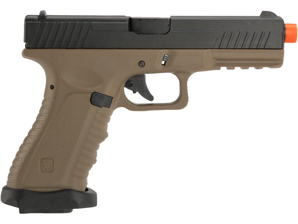 APS XTP Black Hornet Full Auto Co2 Powered Airsoft Pistol with Polymer Slide
