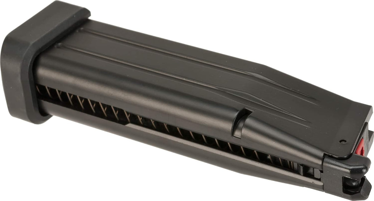 Evike AW Custom Spec Spare Green Gas Airsoft Mag Gas Blowback Pistols Black