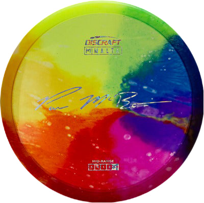 Discraft Paul McBeth Z Fly Dye Malta 170-172 Mid-Range Golf Disc