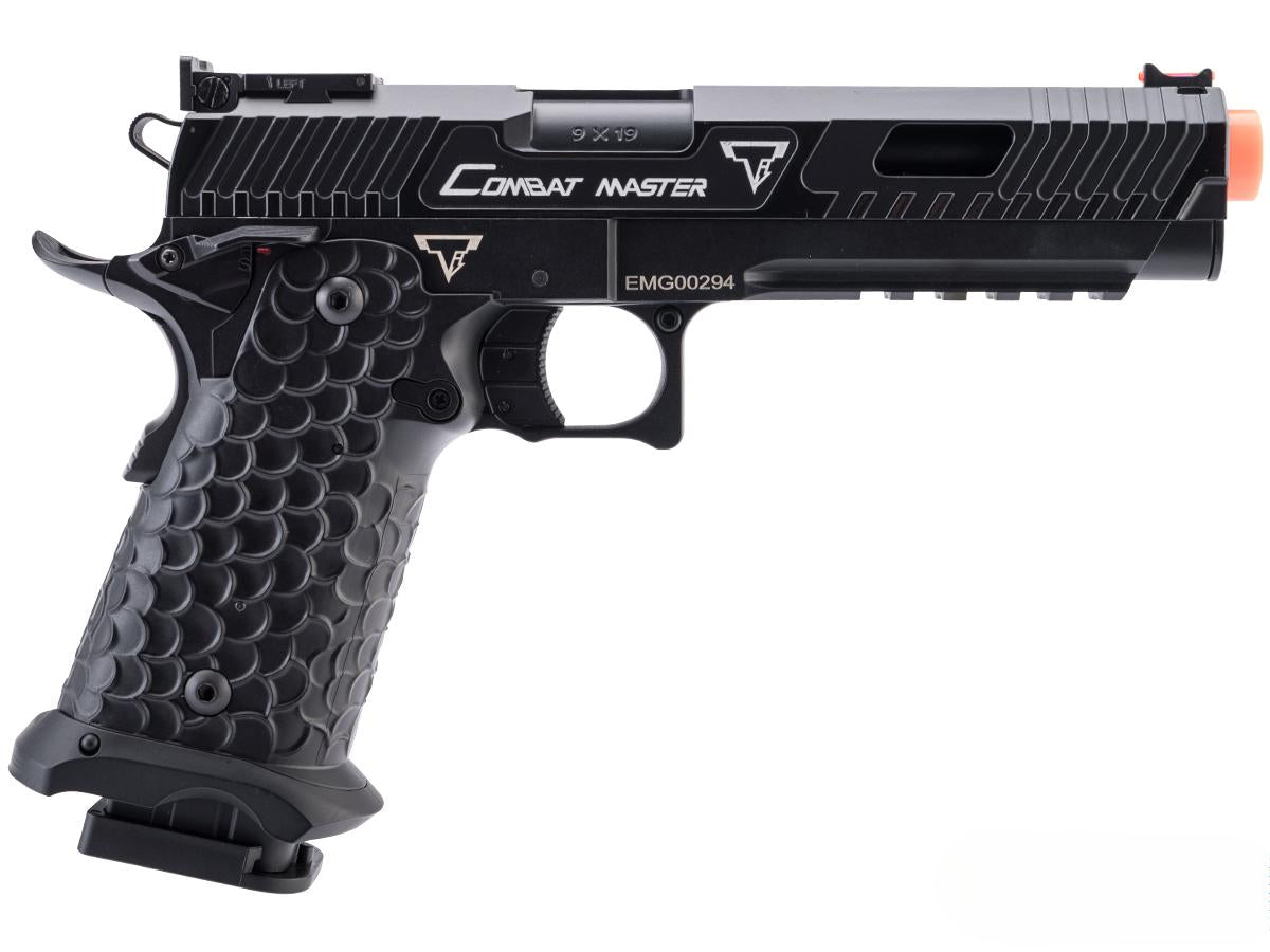 EMG TTI Lic 2011 Combat Master Full Auto Select Fire Airsoft AEP Pistol