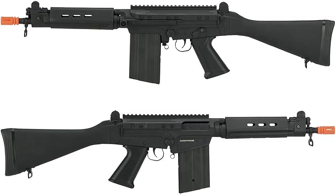 Evike Airsoft - 6mmProShop FAL Carbine Airsoft Electric Blowback AEG (Type C)