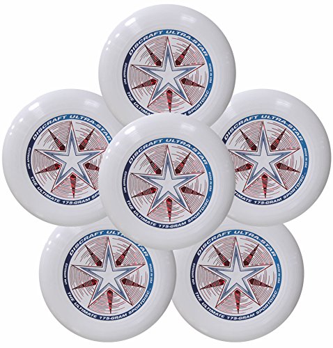 Discraft Ultra-Star 175g Ultimate Frisbee Sport Disc (6 Pack) Choose Color