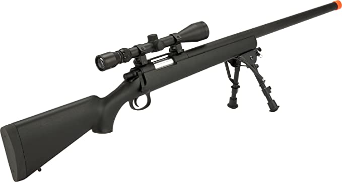 Evike Airsoft-CYMA Standard VSR-10 Realistic Cycling Action Airsoft Sniper Rifle
