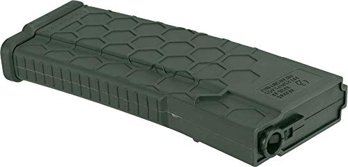 Evike Hexmag Airsoft 120rds Polymer MidCap Mag for M4/M16 Airsoft AEG Rifles(OD Green)