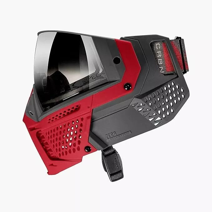 CRBN Zero SLD Paintball Goggle (More Coverage, Crimson)
