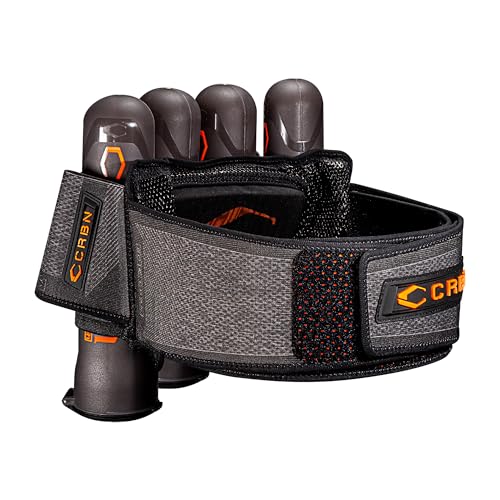 CRBN Paintball SC Harness 4 Pack Black [ Tight Fitting ] [ Large/X Large ]