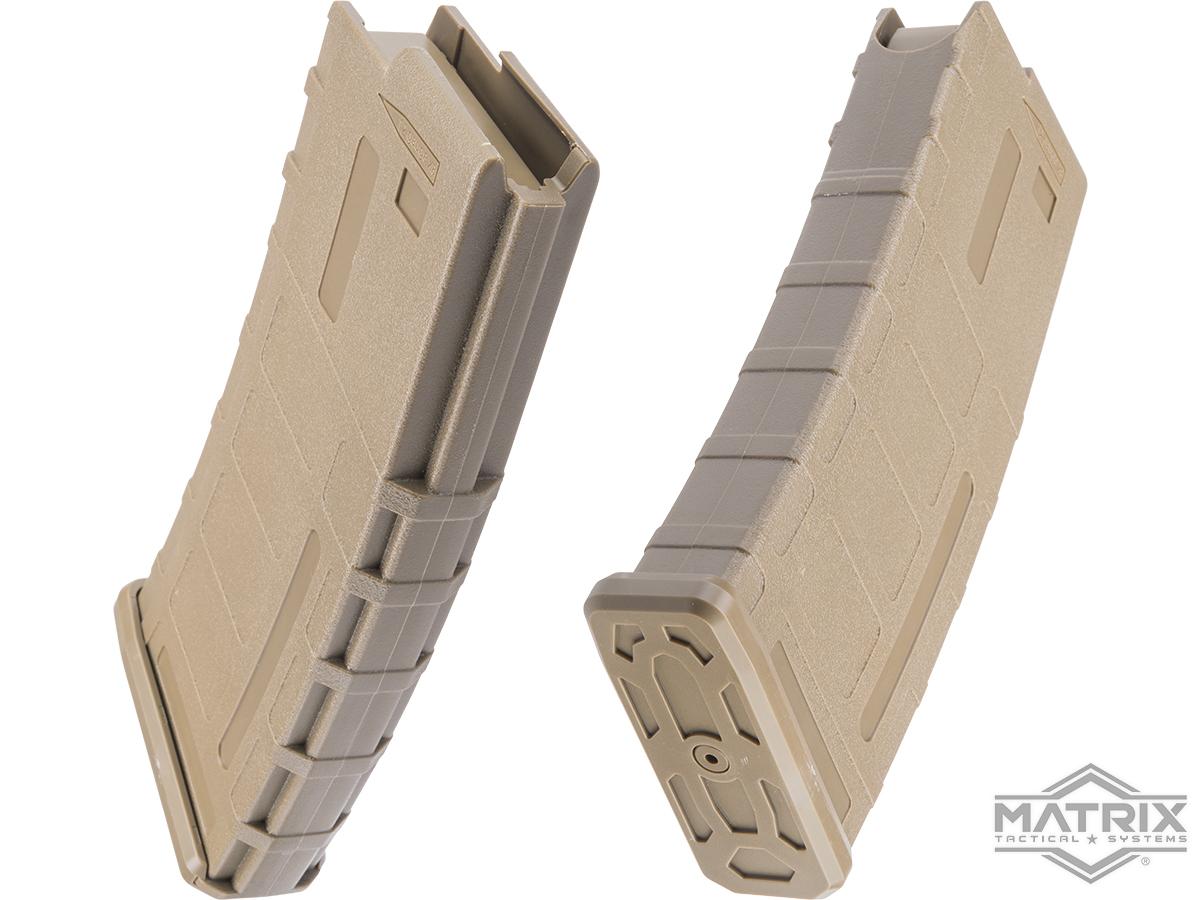 Matrix AR15 Airsoft Magazine Shaped Shotgun Shell Quick Holder Tan / Add Shells