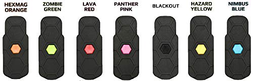 Evike Hexmag Airsoft HexID (4 x Hexgon Latchplates / 4 x Followers) (Black Out)