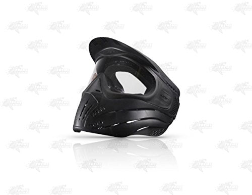 JT Premise Headshield Paintball Goggle Mask & Clear Lens - Black