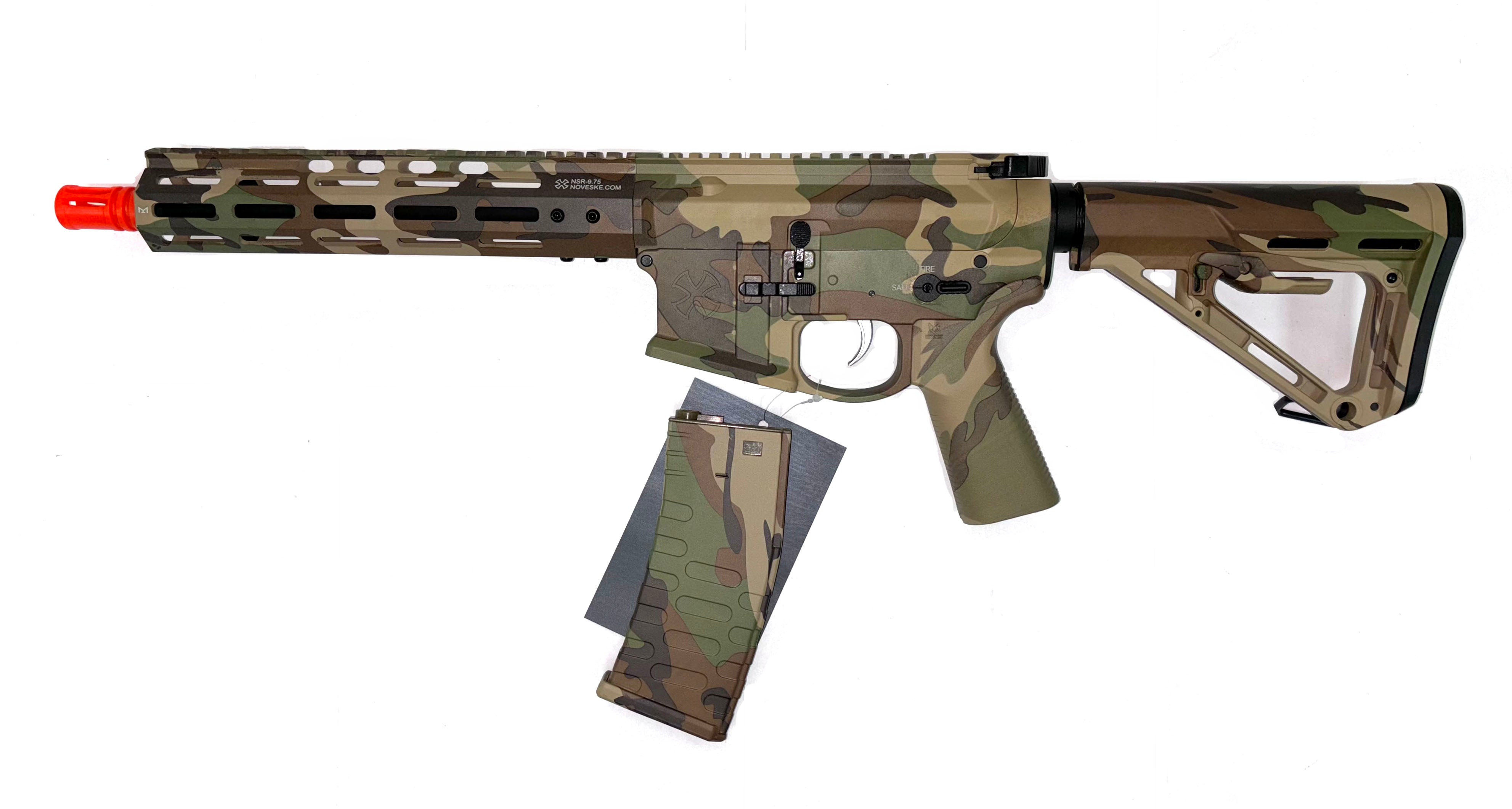 EMG NOVESKE Gen4 w/ eSilverEdge SDU2.0 GearboxAirsoft AEG Training RifleWoodland