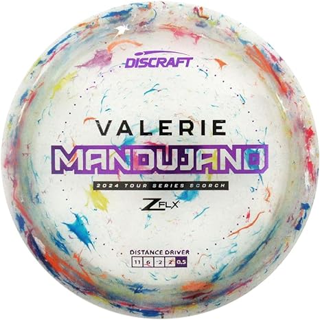 Discraft LE 2024 Tour Valerie Mandujano Jawbreaker Elite Z FLX Scorch Golf Disc