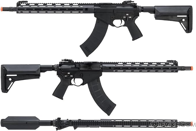 CYMA Full Metal Standard AR-47 QBS Airsoft AEG Rifle (Model: 14.5" M-LOK)