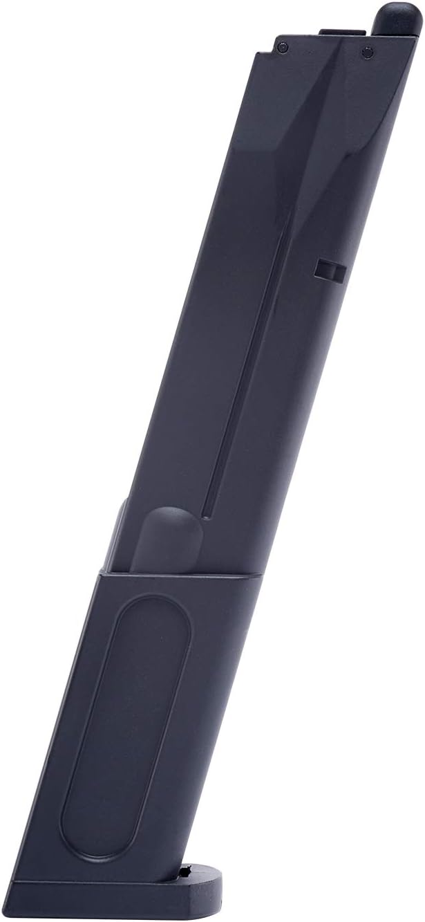Beretta M92 A1 Blowback Full Auto 6mm BB Pistol Airsoft Gun Extended Magazine, 40-Round Capacity