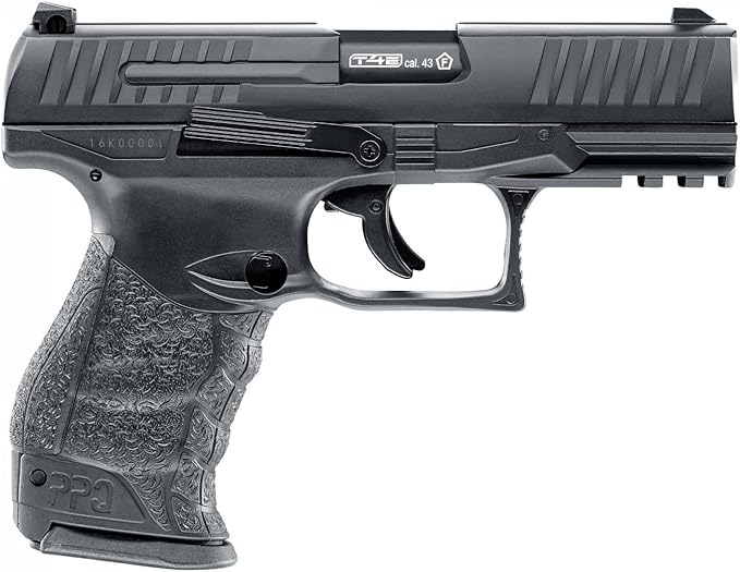 T4E New Walther PPQ M2 (GEN2) .43cal CO2 Semi Auto BlowBack Paintball Pistol BLK