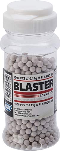 Evike ASG Blaster Plastic 4.5mm BBS for Airgun (One 1000 RDS Bottle / 0.13g)