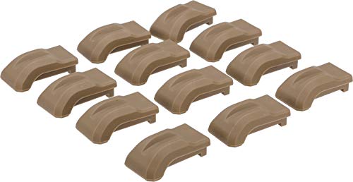 Evike AW Custom Adaptive Airsoft Drum Magazine Shockproof Pads (Color: Tan)