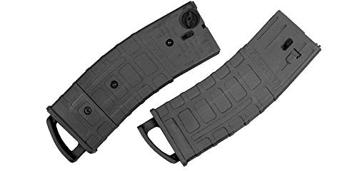 Tippmann TMC MAGFED Paintball Marker Magazines - 2 Pack Black