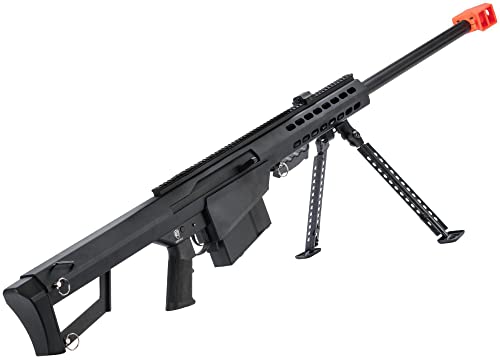 EvikeAirsoft-6mmProShop Barrett Lic M82A1 BOLT Action AirsoftSniperRifle(Black)