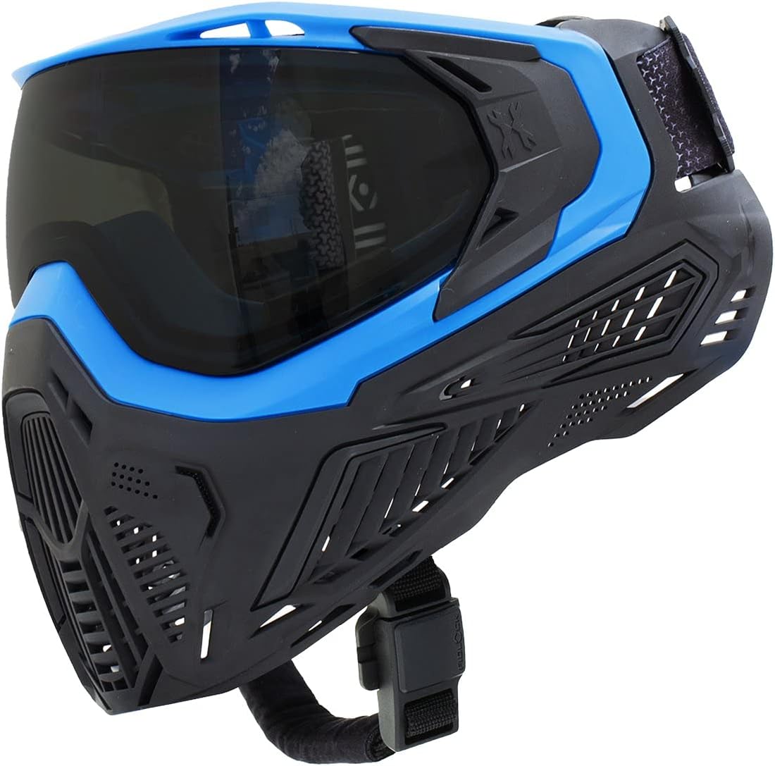 HK Army SLR Face Mask with Thermal Anti Fog HD Paintball and Airsoft - Sapphire