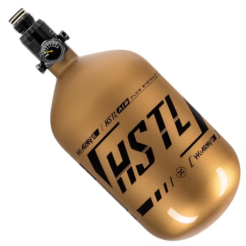 HK Army HSTL 68/4500 Carbon Fiber HPA Compressed Air Paintball Tank System - Standard Reg (Gold/Black)