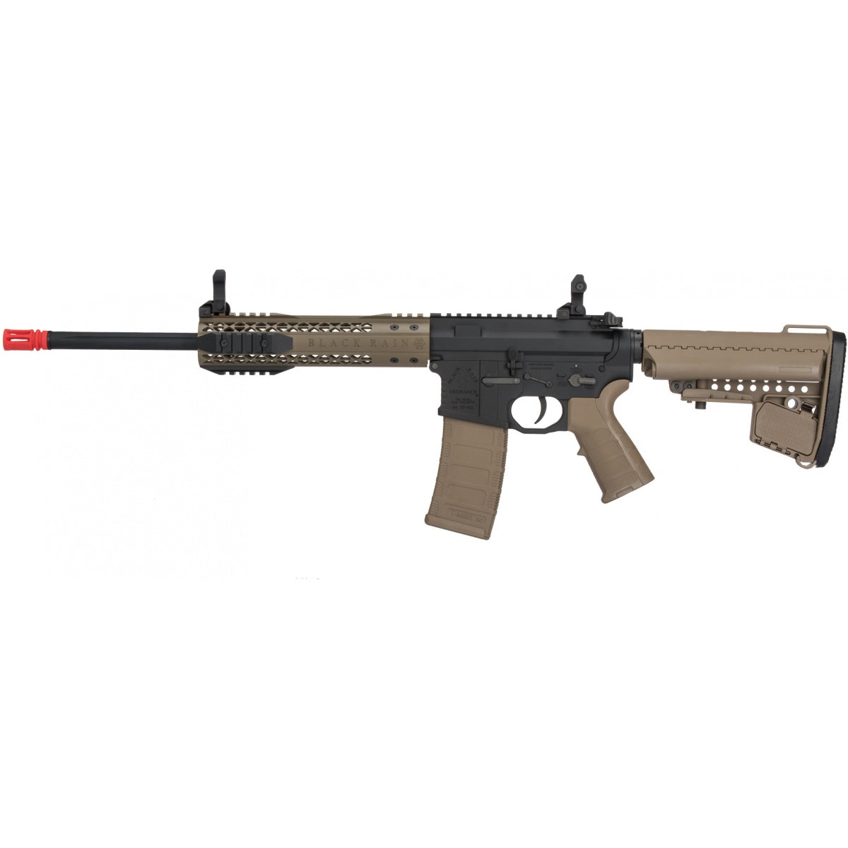 Evike King Arms Black Rain Ordnance AEG CQB (Dark Earth)