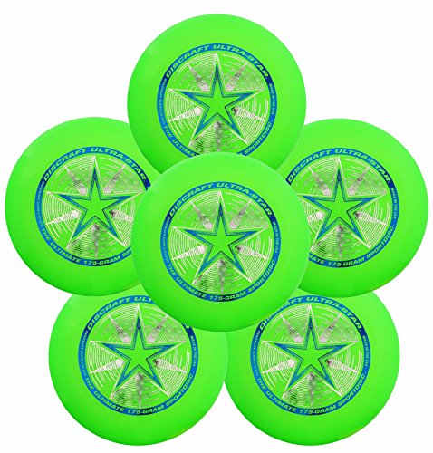 Discraft Ultra-Star 175g Ultimate Frisbee Sport Disc (6 Pack) Choose Color