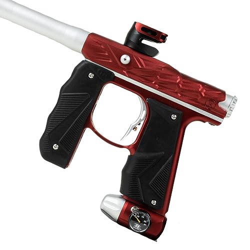 HK Army Empire Mini GS Electronic Paintball Marker (Red/Silver)