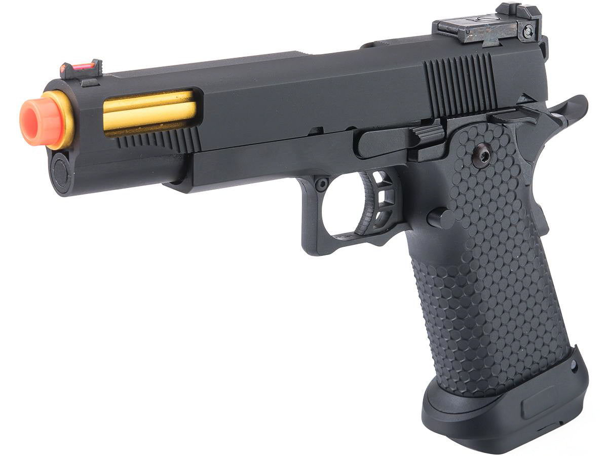 Matrix X Full Metal OTS .45 Tactical Hi-CAPA Gas Airsoft Pistol w/Case(Mod-7)